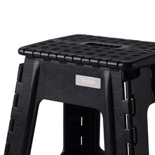 Load image into Gallery viewer, Topfun New Plastic Lightweight Folding Step Stool 18in