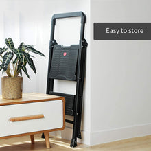 Load image into Gallery viewer, Topfun Folding 2 Step Ladder, Safety Lock Design, Sturdy Steel Ladder with Convenient Handgrip and Anti-Slip Wide Pedal, 300lbs Capacity, Portable Foldable Step Stool (2-Step)
