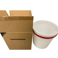 Load image into Gallery viewer, Sikobin Trash Can, Garbage Basket Trash Can for Bathroom, Bedroom, Kitchen, Home Office, Dorm, College, White
