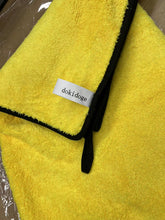 Load image into Gallery viewer, Dokidoge Cotton towels Super Absorbent Microfiber Dog Towel for Small Medium Large Dogs and Cat, Yellow &amp; Grey 
